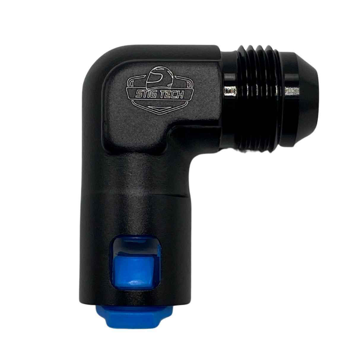 Adaptador 90 graus Fêmea 3/8" Para 8AN/AN...