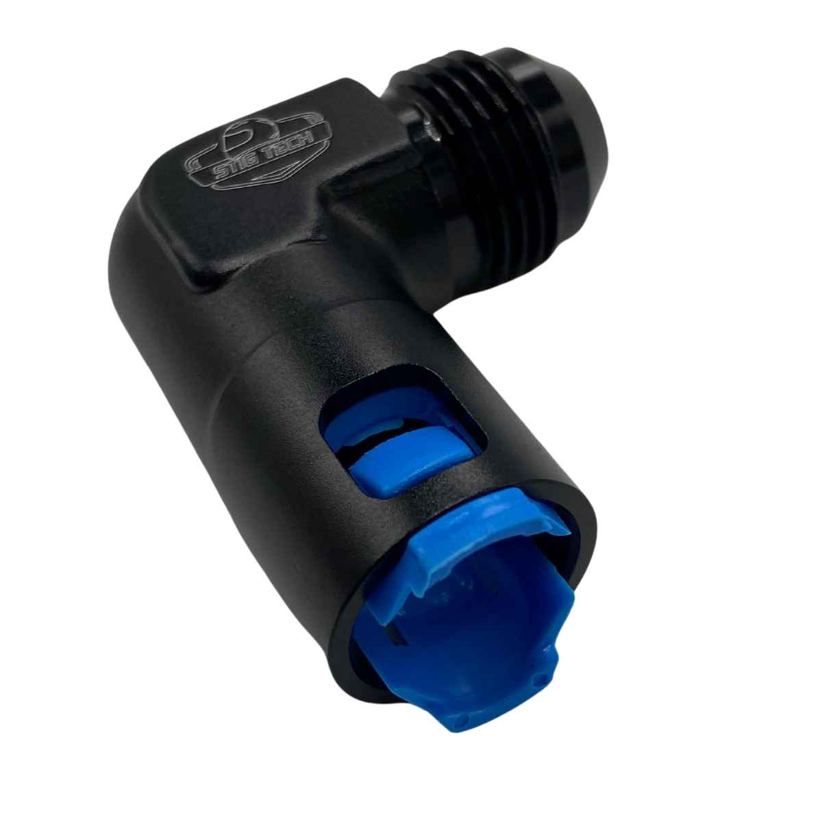 Adaptador 90 graus Fêmea 3/8" Para 8AN/AN...